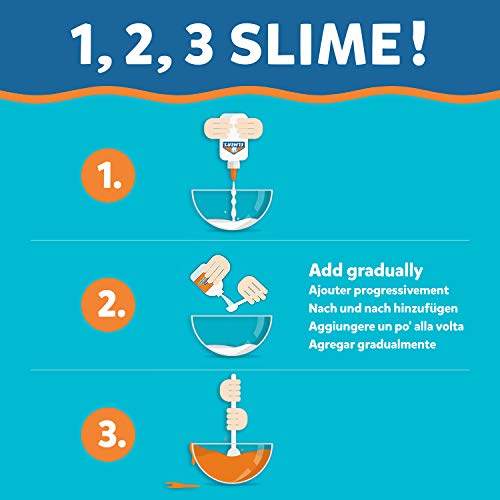 Elmer's pegamento transparente, lavable y apto para niños de 147 ml; adecuado para hacer slime