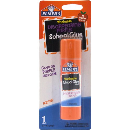 Elmer's Washable School Glue Stick - Purple-.77oz