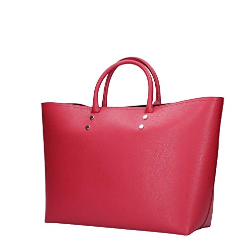 Emporio Armani - Bolsa de la compra con logotipo de águila Y3D150 YSL8E Ruby Red/Zen, azul
