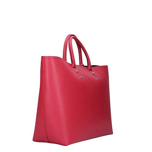 Emporio Armani - Bolsa de la compra con logotipo de águila Y3D150 YSL8E Ruby Red/Zen, azul