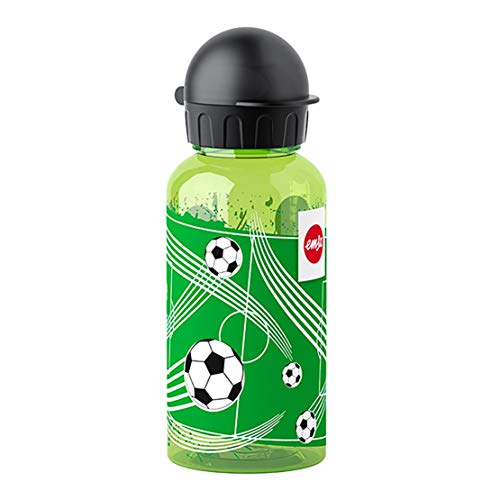 Emsa 518140 - Set botella de agua y fiambrera fútbol para niños de Tritan