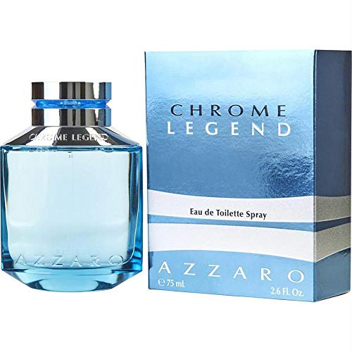 En cromo Azarro diseno de la leyenda de Por el Azzaro para Hombre Eau De Toilette de aerosol de la 2.6 ounce