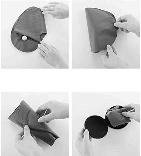 En forma de U Manual de la almohadilla del recorrido de la almohadilla de presión almohada inflable con almacenamiento saco de dormir Confort Soporte lumbar cojín ligero plegable Sólo 76g (color: rojo