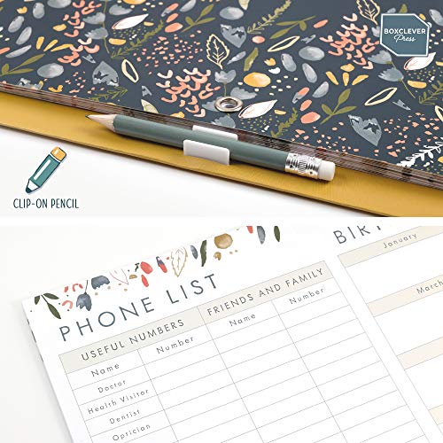 (en inglés) Boxclever Press Home Planner Calendario 2020 2021 pared. Calendario 2020 2021 de año académico con mucho espacio. Planificador mensual empieza en septiembre 20 - diciembre 21.