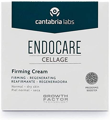 Endocare Cellage Firming Cream - Crema Antiarrugas, Redensificante, Triple Acción Reafirmante, Regeneradora Antiedad, para Pieles Normales y Secas, 50 ml