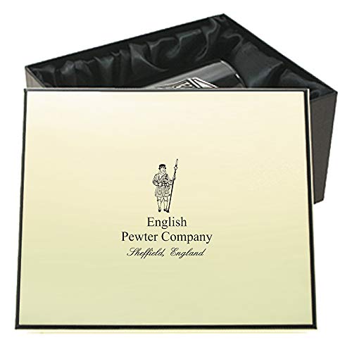 English Pewter Company VIN131 - Taza de cerveza de cristal, diseño vintage de años 1990, 30 cumpleaños o aniversario, idea de regalo única para hombres