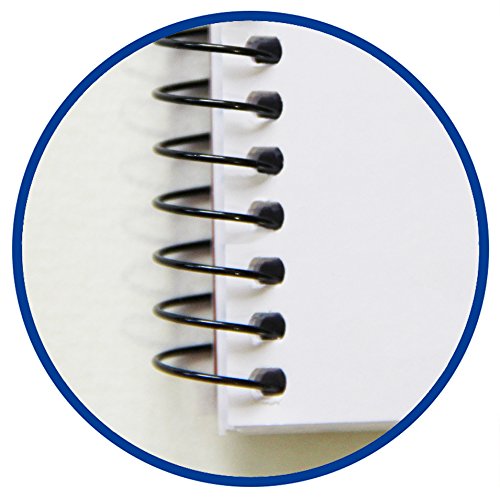 Enri Status 100435670 Cuadernos espiral microperforados, tapa extradura, A4+, Pack de 5
