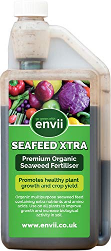 Envii Seafeed Xtra – Fertilizante orgánico líquido de Algas Marinas - 1L