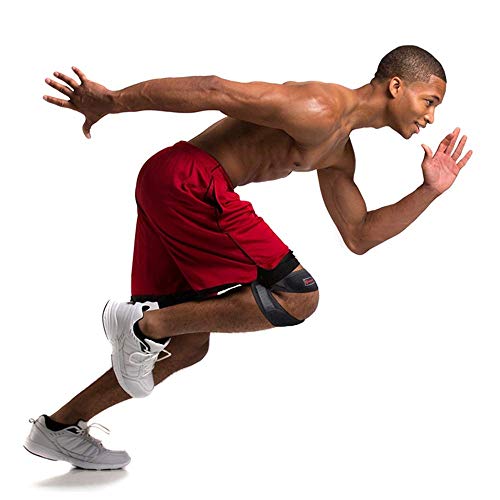 EQWR Cinturón de rótula Kyncilor 1 par Rodilleras Deportivas de Primavera y Verano para Hombres y Mujeres montañismo/Ciclismo/Carrera/Baloncesto/Equipo de protección de bádminton APTONIA