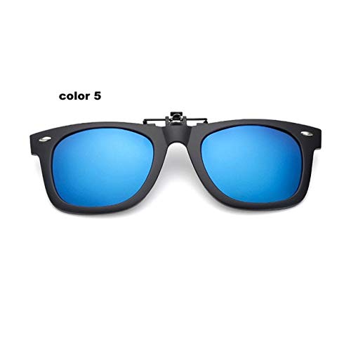 ERIOG Gafas de Sol Polarizadas Gafas de Sol polarizadas Estilo Vintage con Clip para Mujer & amp; Gafas de visión Nocturna para Hombres para Viajes de Pesca
