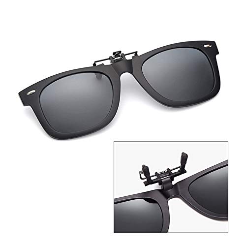 ERIOG Gafas de Sol Polarizadas Gafas de Sol polarizadas Estilo Vintage con Clip para Mujer & amp; Gafas de visión Nocturna para Hombres para Viajes de Pesca