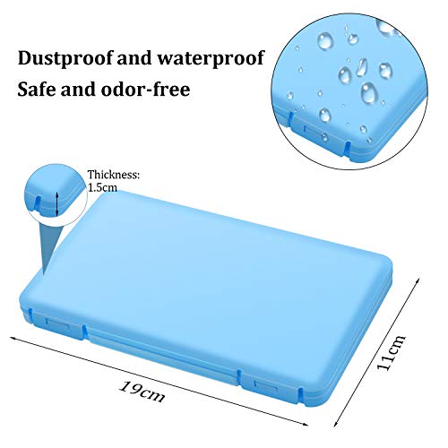 ES: Caja de almacenamiento mascarillas almacenamiento de máscaras desechables quirurgicas silicona caja portátil de cara Máscara Contenedor