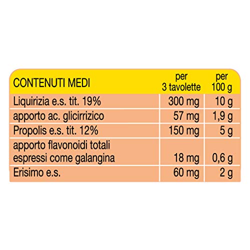 ESI Propolgola con Miel Complemento Alimenticio - 30 Tabletas