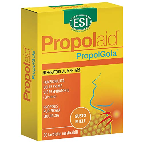 ESI Propolgola con Miel Complemento Alimenticio - 30 Tabletas