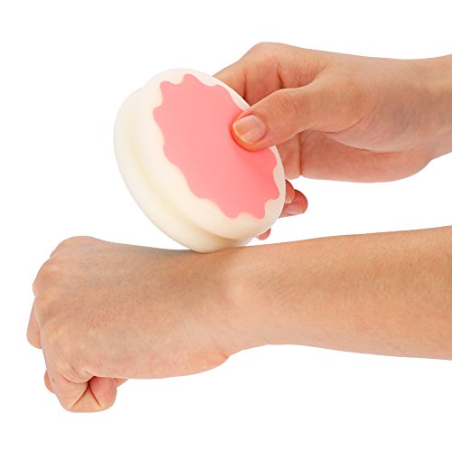 Esponja de depilación, eficaz herramienta de cuidado de la piel sin dolor para mujeres.