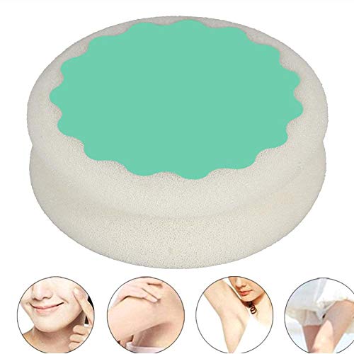 Esponja de depilación, esponja de pulido indoloro Depilatoria Cuidado de la piel Herramienta de belleza