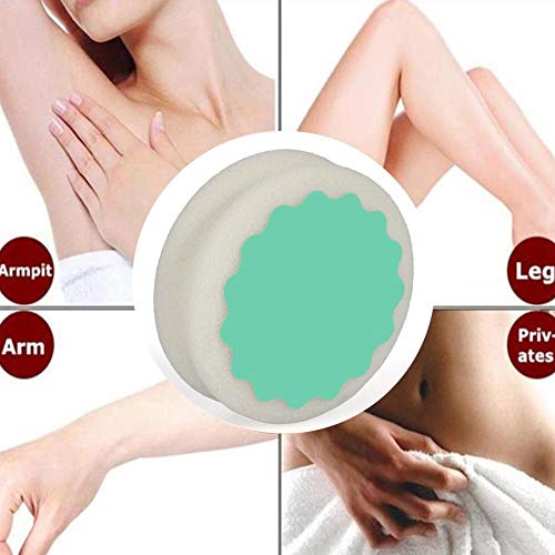 Esponja de depilación, esponja de pulido indoloro Depilatoria Cuidado de la piel Herramienta de belleza