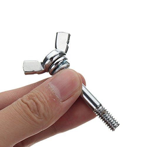 EsportsMJJ 4Pcs Pernos De Cabeza De Ala Wingbolts Tuerca Mariposa Tornillo Reemplazo Zancos Accesorio