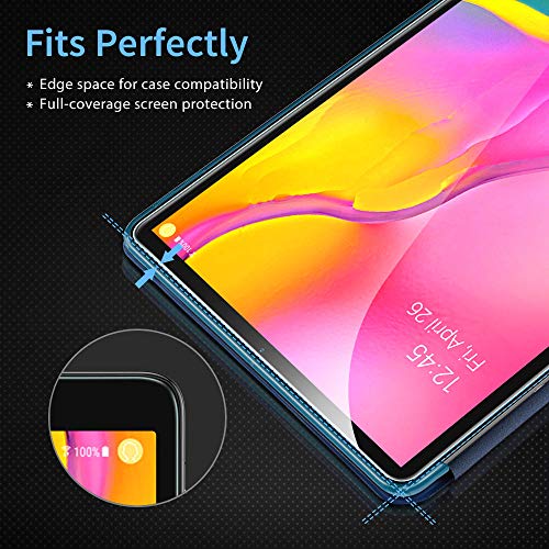 ESR Protector de Pantalla para Samsung Galaxy Tab A 10.1 (2019) SM-T510/T515,Cristal Templado, Transparencia HD, Alta Sensibilidad táctil, Resistente a Huellas para Samsung Tab A 10.1 2019