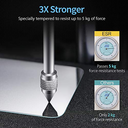 ESR Protector de Pantalla para Samsung Galaxy Tab A 10.1 (2019) SM-T510/T515,Cristal Templado, Transparencia HD, Alta Sensibilidad táctil, Resistente a Huellas para Samsung Tab A 10.1 2019