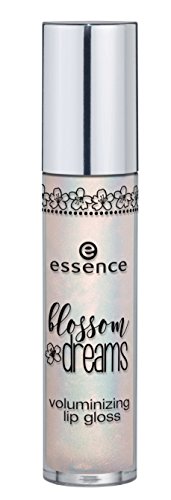 Essence Blossom Dreams voluminizing Lip Gloss nº 01 The Whisper of Springs contenido: 4 ml brillo de labios para crédito Volumen y brillo en los labios.