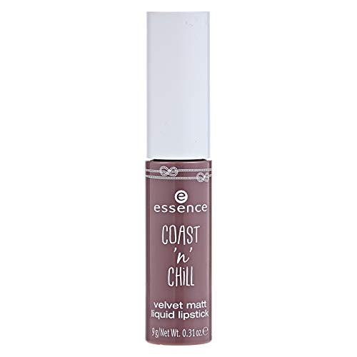 Essence Coast N Chill Velvet Mate Liquid Lipstick nº 02 Smooth & Groove contenido: 9 g fluida para pintalabios samtig de Matte Labios.
