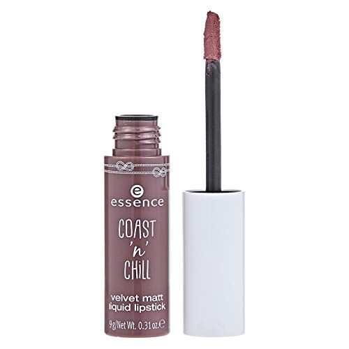 Essence Coast N Chill Velvet Mate Liquid Lipstick nº 02 Smooth & Groove contenido: 9 g fluida para pintalabios samtig de Matte Labios.