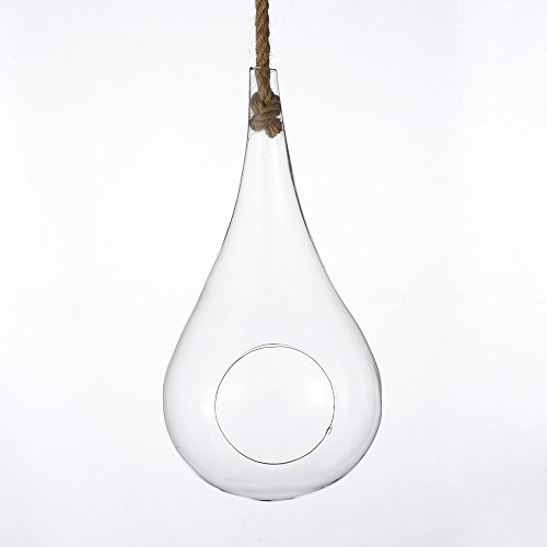 EssenceLiving - Cuerda para colgar en forma de lágrima grande para plantas de aire, suculentas y cactus, decoración de interiores, tamaño mediano