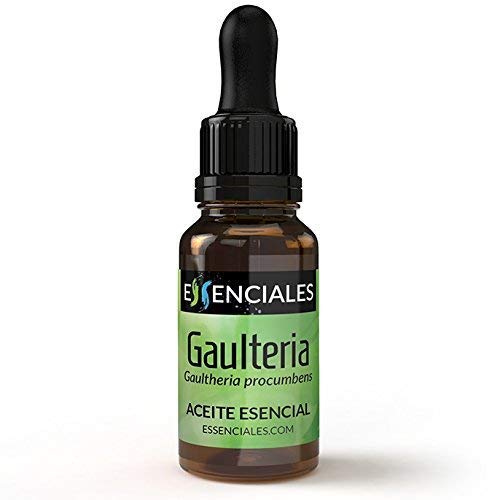 Essenciales - Aceite Esencial de Gaulteria, 100% Puro, 30 ml | Aceite Esencial Gaultheria Procumbens
