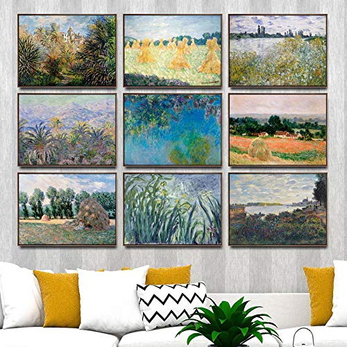 Estilo nórdico Acuarela Cartel Sala de estar Inicio Lienzo Impresión Imagen Decoración Pared 60x80cm