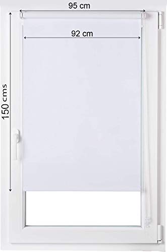 Estoralis Vichy-1 Easy Estor Enrollable Digital Easyfix, Amarillo, 95 x 150 cm