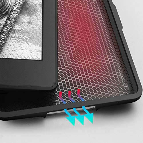 Estuche para Kindle Paperwhite 1/2/3 Generation Kindle Paperwhite Fundas para lectores electrónicos Goose Animal Bird Aves de Corral Greylag Goose Gander PU Funda de Cuero con activación automática /