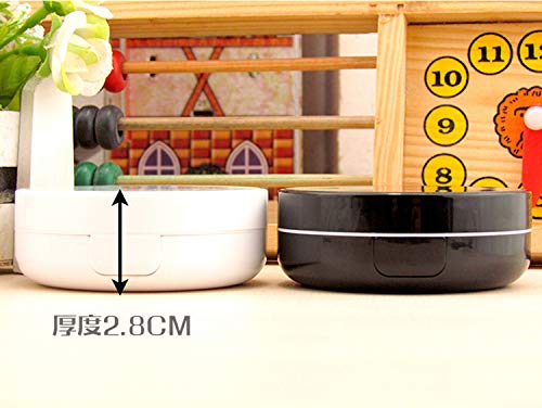 Estuche para lentillas, minicaja para lentes de contacto, recipiente para el cuidado de los ojos, incluye pinzas, botellita para guardar una solución y espejo