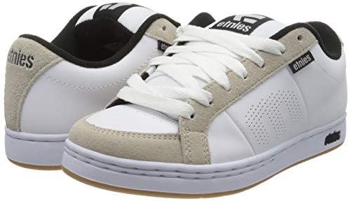 Etnies Kingpin, Zapatillas de Skateboard para Hombre, Blanco (Off/White/White/Gum 105), 42 EU