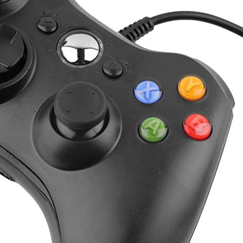 ETPARK Mando Xbox 360, PC Mando USB Controlador de Gamepad Joystick de Juegos Joypad para Xbox 360, Mando de diseño ergonómico Mejorado para Xbox 360 Slim y PC con Windows XP/Vista / 7/8 / 8.1/10