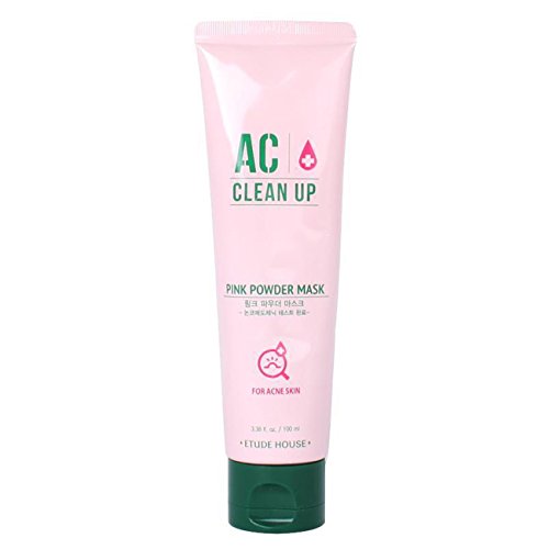 Etude House AC Clean Up Pink Powder Mask 100ml / Beautynet Korea