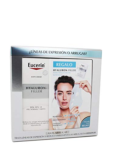 EUCERIN HYALURON FILLER DIA PIEL NORMAL/MIXTA + MASCARILLA FACIAL INTENSIVA