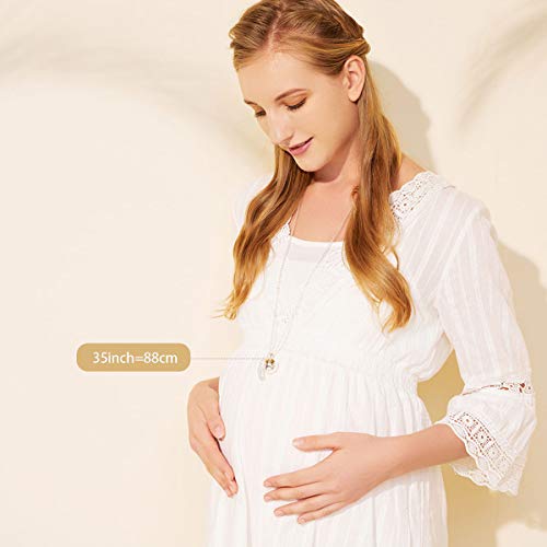 EUDORA Harmony Ball Llamador de Angeles Embarazada, Colgantes Mujer Collar Música Timbre Bell Mujeres Joyas Niñas Damas Profesor Madres y Hermanas Mejor Regalo