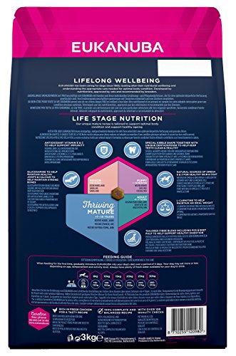 Eukanuba Alimento seco para perros mayores de razas medianas con pollo 3 kg