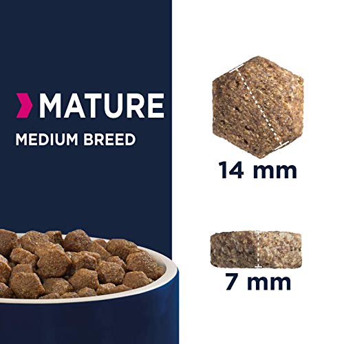 Eukanuba Alimento seco para perros mayores de razas medianas con pollo 3 kg