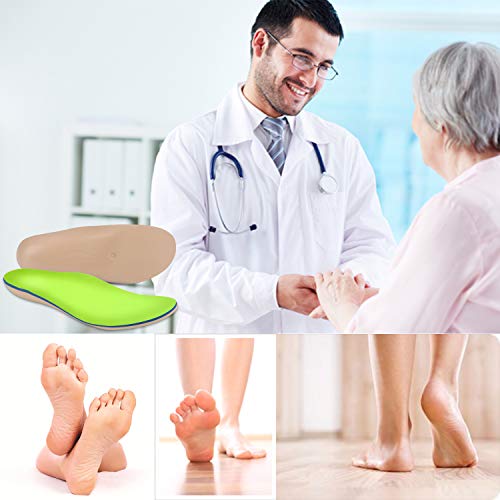 Everhealth Plantillas Ortopédicas y Diabéticos Suelas para Zapatos/Calzado con Tecnología para Matar las Bacterias, PORON Amortiguadores, Soporte el Arco del Pie la Comodidad y Copa Profunda