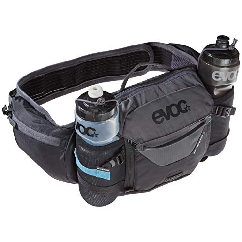 EVOC Sports GmbH Hip Pack Pro 3l + 1, 5l Bladder Riñonera, Unisex Adulto, Azufre Amarillo/Gris Carbono, Talla única