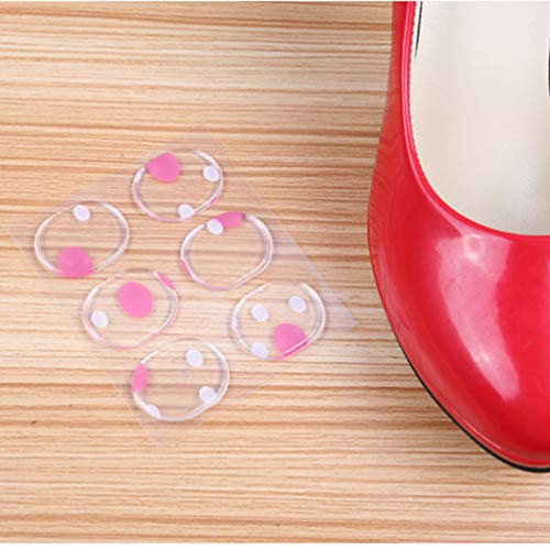 EXCEART 6 Piezas Empuñaduras Del Talón Forros Cojines Gel Arco Soporte Plantillas Del Talón Almohadillas Del Pie Almohadillas Insertos de Zapatos Almohadilla para Fascitis Plantar