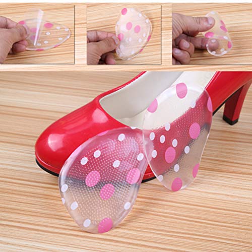 EXCEART 6 Piezas Empuñaduras Del Talón Forros Cojines Gel Arco Soporte Plantillas Del Talón Almohadillas Del Pie Almohadillas Insertos de Zapatos Almohadilla para Fascitis Plantar