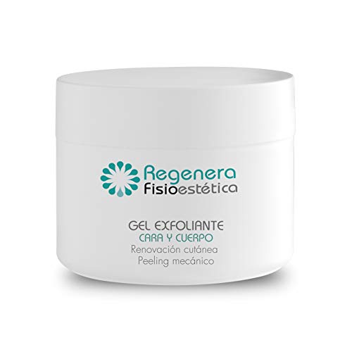 EXFOLIANTE CARA Y CUERPO-GEL SCRUB. peeling mecánico.REGENERA FOSIOESTÉTICA