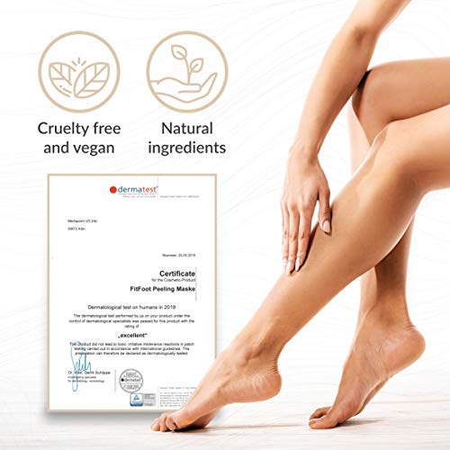 Exfoliante pies quita callos pies calcetines exfoliantes de pies mascarilla pies peeling babyfoot baby foot elimina callos, 2 pares