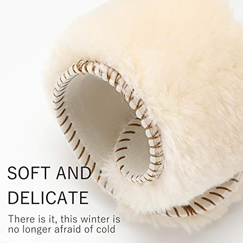 EXTSUD Plantillas Invierno para Hombres y Mujeres, Plantillas de Lana Artificial Calientes, Extra Gruesas y Suelas Suaves, Ideal para contra el Frío, EU 36-48, 2 Pares (EU 40)