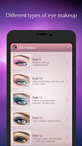 Eye makeup: ideas and step by step lessons