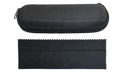 Eyekepper Blue Light Blocking Glasses - Anti Digital Glare Readers with Yellow Filter UV Protection Computer Reading Glasses Men Women - Black +0.50