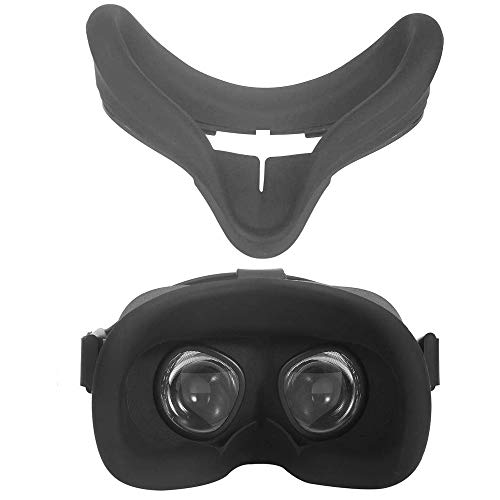 Eyglo Silicone VR Face Cover + Controller Grip + Controller Cover para Oculus Quest Headset VR Accesorios Impermeable a Prueba de Sudor